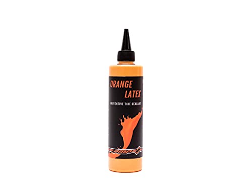 PMP Orange Latex - Lattice Liquido Sigillante Antiforatura per Coperture Tubeless MTB e Strada - Bottiglia 300 ml