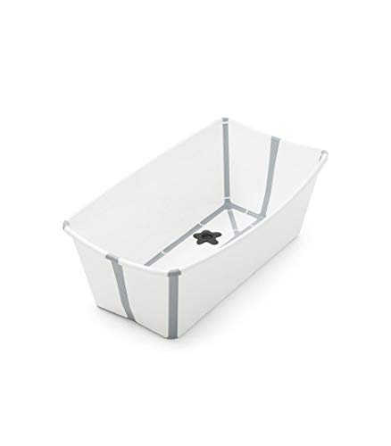 Stokke - Vasca da bagno flessibile per bambini, colore: bianco