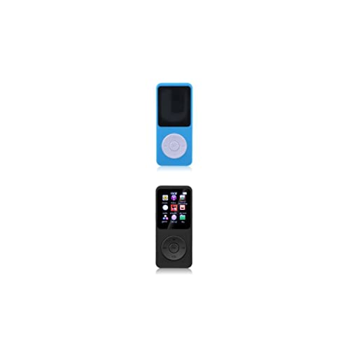 Ailan 2 X (Multi) Mini lettore MP3 portatile che esegue musica video che riproduce l'altoparlante rosso 64G