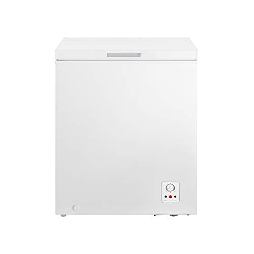 Hisense FC184D4AW1 - Congelatore a Pozzo, Livello di rumorosita 40 dB, 142 L, Bianco, 62.5 x 55.9 x 85.4 cm