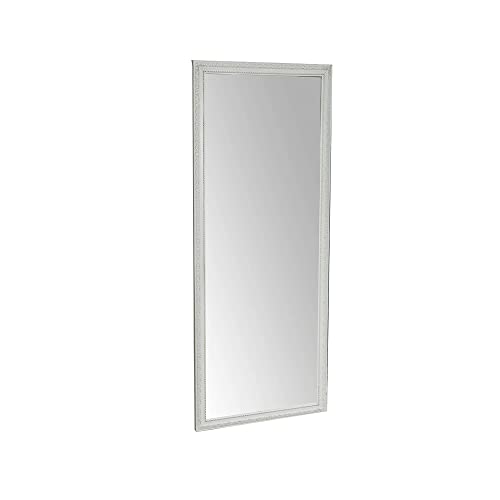 Biscottini Specchio da parete lungo 180 x 72 x 4 cm | Specchio grande | Specchio camera da letto | Specchio shabby chic | Specchio parete lungo