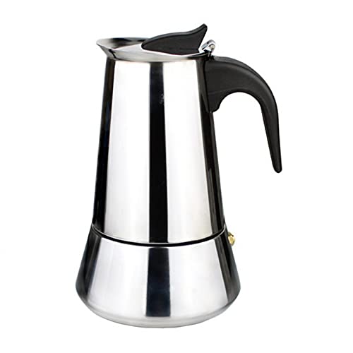 Ruiqas Moka Pot in acciaio inox per piano cottura a induzione macchina da caffè moka Pot Espresso macchina da caffè con filtro cucina uso casa