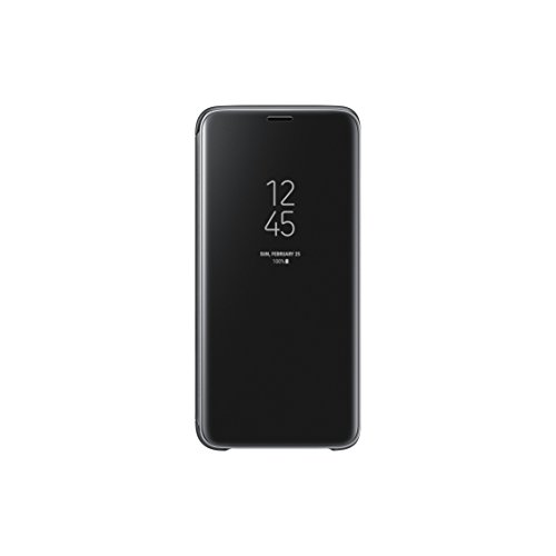 Samsung Galaxy S9 Clear View Standing Cover, Nero