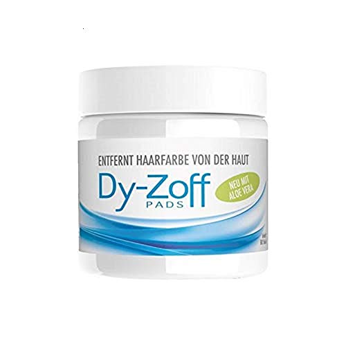 Dy-Zoff - Dischetti per rimuovere macchie di tinta per capelli, confezione da 80