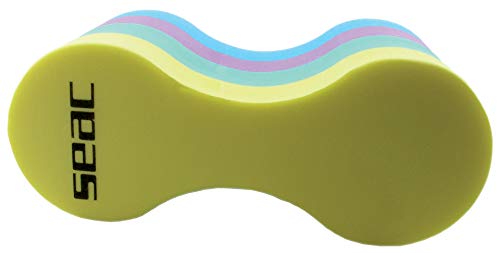 SEAC Pull Buoy, Galleggiante per Allenamento al Nuoto in Piscina e Mare Unisex Adulto, Multicolore, Taglia Unica