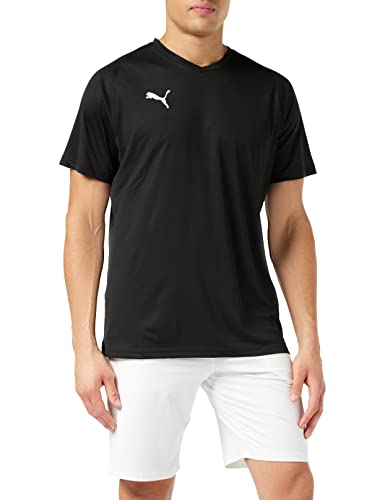 PUMA LIGA Jersey Core T-shirt, Uomo, PUMA Black-PUMA White, S