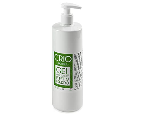 Efory Cosmetics Crio Action Gel Effetto Freddo Anticellulite, Drenante Formato Maxi Pelle Compatta E Gambe Leggere - 500 ml