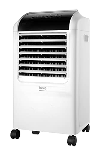 Beko - EFE6030W - Air Cooler, Ventilazione e Umidificazione, 8 Litri, 3 Velocità - Bianco, 40 x 32,8 x h97 cm