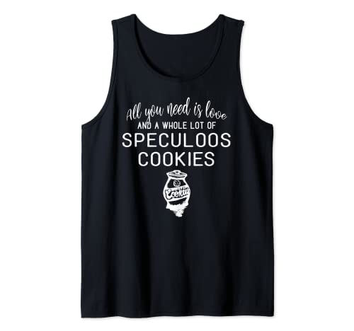 Amo i biscotti Speculoos per gli amanti dei biscotti! Canotta