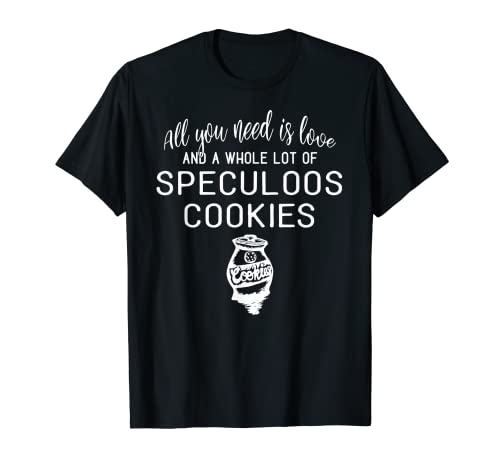 Amo i biscotti Speculoos per gli amanti dei biscotti! Maglietta