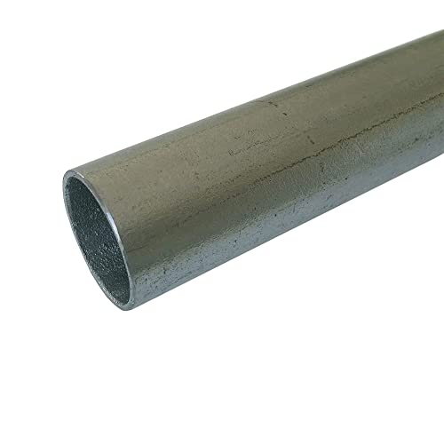 'B & T Metallo Tubo Tondo di acciaio zincato, Ø 42,4 X 3,20 mm (1 1/4) in lunghezze à 1500 mm + 0/-3 mm costruzione tubo St37 feuerverzinkt Hollow profilo