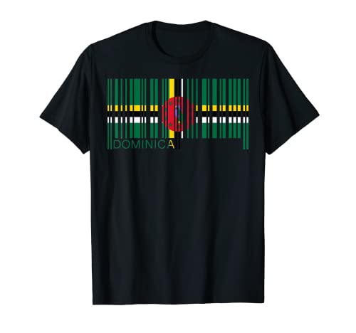 Barcode Dominica Bar Code - Maglietta maglietta Maglietta