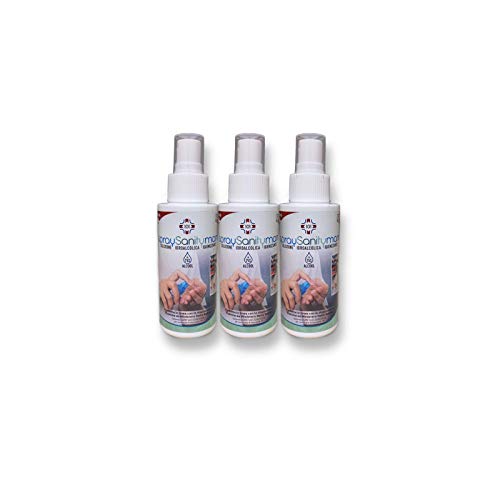 Sanity 101 Sanity Spray Igienizzante Tascabile Mani E Oggetti 70% Alcool - 3 X 100 Ml - 300 ml