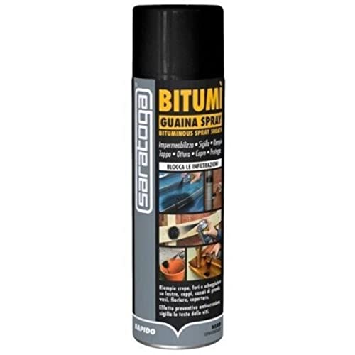 Guaina spray Bitumì a Base di bitume impermeabilizza e sigilla 500 ml
