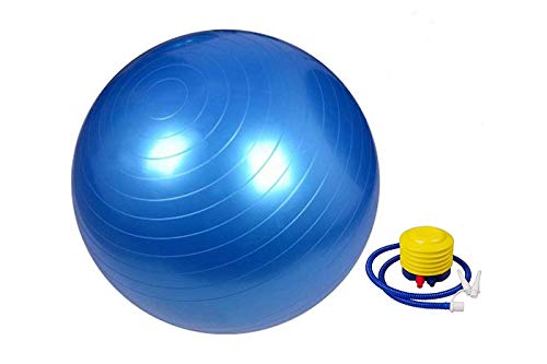 Palla da ginnastica 65cm sfera yoga liscia antiscivolo esercizi pilates fitness