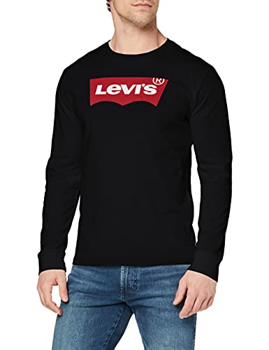 Levi's Ls Graphic Tee - B, T-Shirt Uomo, Nero (Hm Better Black 0013), Medium