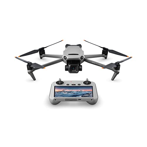 DJI Mavic 3 Classico (DJI RC) – Drone con fotocamera Hasselblad con CMOS da 4/3, video in 5.1K HD, autonomia di 46 min, trasmissione fino a 15 km, ritorno automatico intelligente