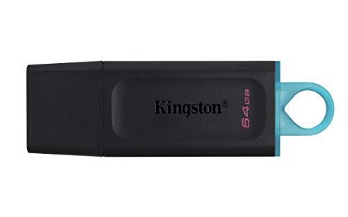 Kingston DataTraveler Exodia DTX/64GB Flash Drive USB 3.2 Gen 1 - con cappuccio protettivo e anello portachiavi in colori multipli
