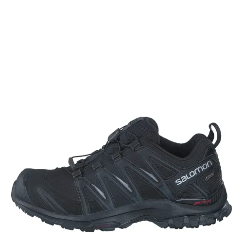 Salomon XA Pro 3D Gore-Tex Scarpe da Trail Running da Uomo, Stabilità, Aderenza, Protezione a lungo termine, Black, 45 1/3 EU