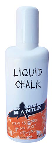 Mantle - Liquid Chalk 200 ml Magnesite Liquido per Bouldering Crossfit Ginnastica Arrampicata Pole Dance Grip Sollevamento Pesi Palestra liquida