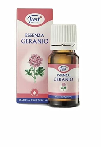 Geranio Olio essenziale essenza Just antizanzare aromaterapia cicatrizzante 10ml