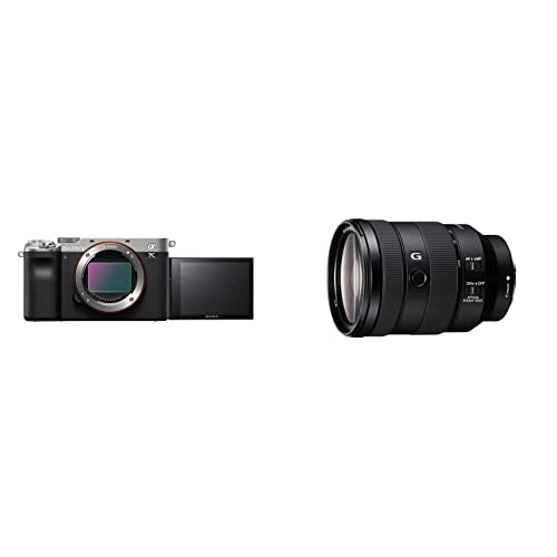 Sony Alpha 7 C - Fotocamera Digitale Mirrorless Full-Frame, Compatta E Leggera, Real-Time Autofocus & SEL-24105G Obiettivo con Zoom 24-105 mm F4, Serie G, Stabilizzatore Ottico