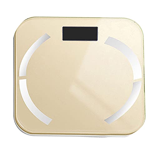 MHBY Bilancia pesapersone, Bilancia Digitale per Bagno Intelligente Bluetooth Calorie Checker Home Fitness Retroilluminazione Scala 180kg