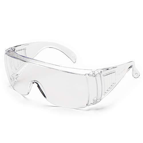 Occhiali protettivi/sovraocchiale modello 520 con lente clear