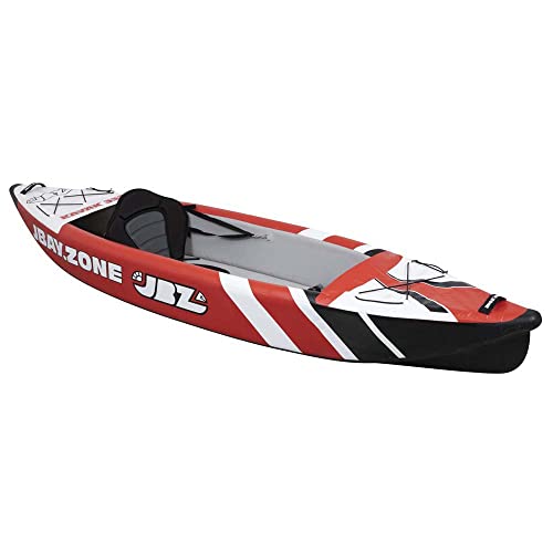 Kayak Canoa Gonfiabile Monoposto JBAY.Zone 330 da 330x78cm Interamente in Drop-Stitch ad Alta Pressione