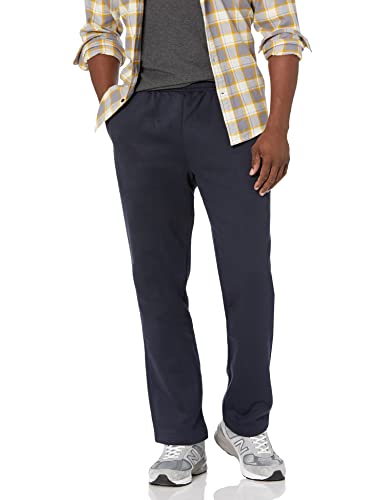 Amazon Essentials Fleece Sweatpant Pantaloni, Blu (Navy), XX-Large