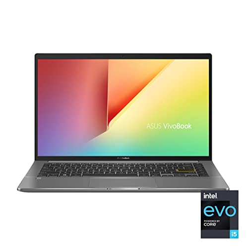 ASUS VivoBook S 14 S435EA#B09FPT8G73, Notebook in Alluminio,14' FHD Anti-Glare, Intel Core 11ma generazione i5-1135G7, RAM 8GB, 512GB SSD PCIE, grafica Intel Iris Xe, Windows 11 Home, Verde intenso