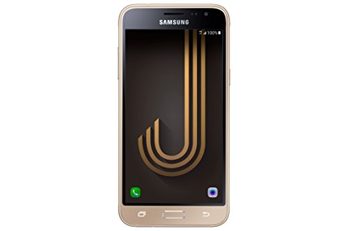 Samsung J320 Galaxy J3 (6) Smartphone da 8 GB, Mono Sim, Oro [Versione Italiana]