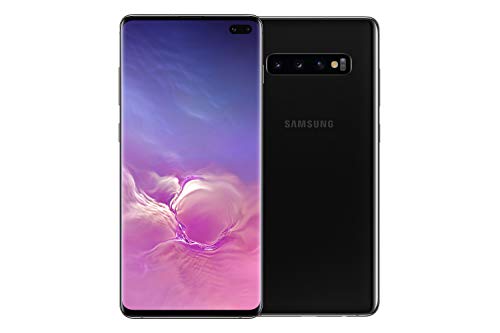 Samsung Galaxy S10+ Smartphone, Display 6.4' Dynamic AMOLED, 128 GB Espandibili, RAM 8 GB, Batteria 4100 mAh, 4G, Dual SIM, Android 9 Pie, Nero