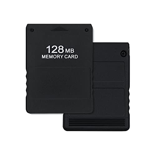 Mcbazel 128MB Memory Card Scheda di memoria di gioco su PS2 Accessori di backup ad alta velocità Scheda di memoria compatibile con il gioco PlayStation 2
