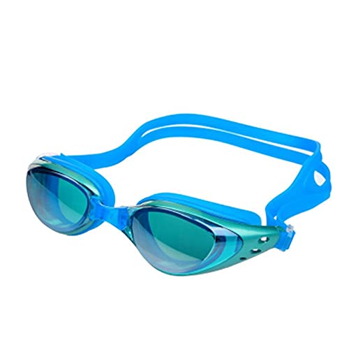 JINGGEGE Anti-Fog di Nuoto a Specchio Occhiali in Silicone Guarnizione in Silicone Goggles Tuffatore per Immersioni subacquee Occhiali da Nuoto Impermeabile (Color : 3)