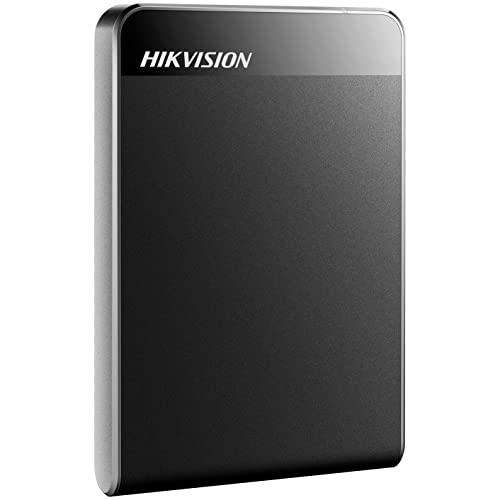 Hikvision Hard Disk Esterno 1TB, 2,5' Ultra Slim Portatile USB3.0 SATA HDD Storage per PC, Mac, Desktop, Laptop, MacBook, TV, PS4, Xbox Series, Wii u(Nero) HD-E30