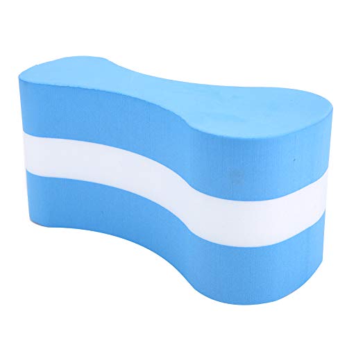 Nuoto Pull Buoy, pratico galleggiante per il nuoto per principianti per il fitness(Blu e bianco)