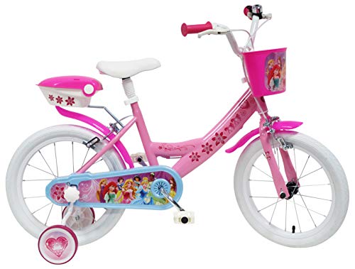 Disney 13131 Princess-Bicicleta 16'', Multicolore,