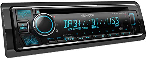 Kenwood KDC-BT740DAB Sintolettore CD/USB/Bluetooth. DAB+ con antenna DAB inclusa e Bluetooth integrato