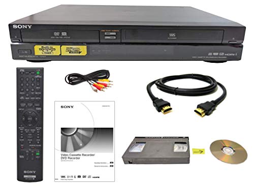Sony VHS a DVD Registratore VCR Combo w/telecomando, HDMI