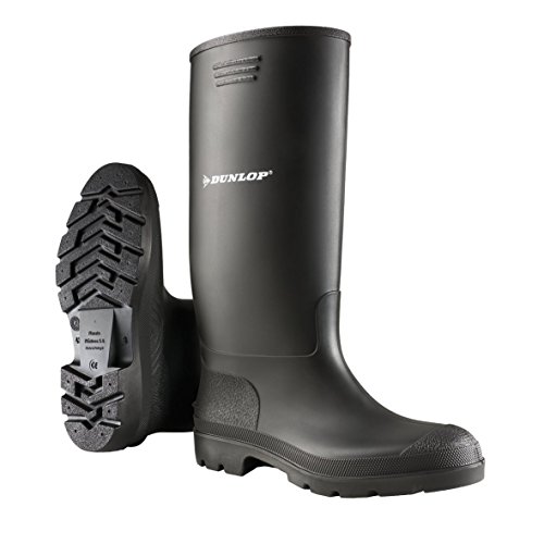 Dunlop Protective Footwear Dunlop Pricemastor, Stivali di Gomma Unisex-Adulto, Nero, 39 EU