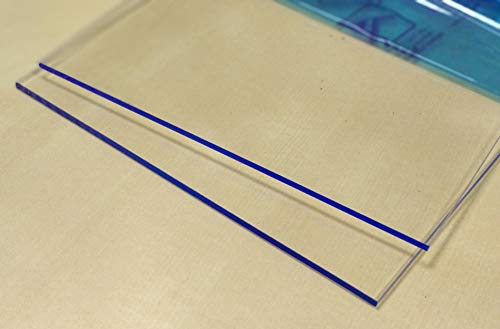 Laserplast Metacrilato trasparente 3 mm. 100 x 20 cm. - Diverse misure (100 x 100, 100 x 70, 50 x 50, 30 x 30, etc) - Piastra in metacrilato - Piastra acrilica trasparente