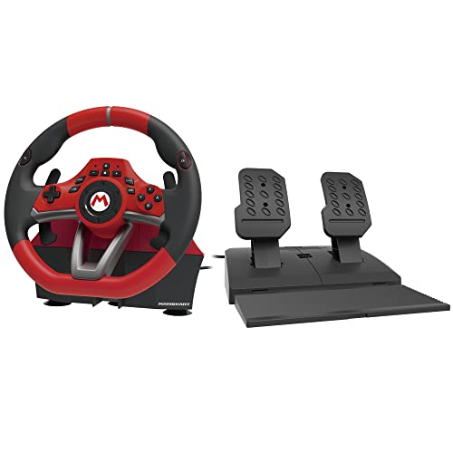 Hori USB Kart Racing Wheel Pro Deluxe NSW-228U Nintendo Switch/PC