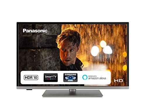 Panasonic 32JS350 Smart Tv 32' LED HD, Wi-Fi Integrato, HDR Triple Tuner, Compatibilità Netflix Video, USB Media Player, Controllo Vocale Google Assistant & Amazon Alexa, DVB-T2
