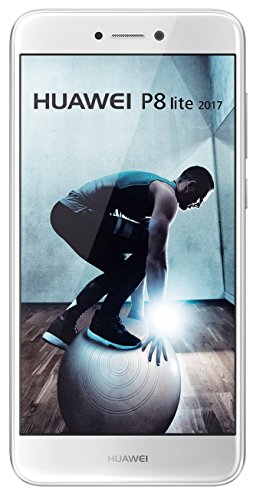 Huawei P8 Lite 2017 Smartphone, Memoria Interna da 16 GB, Bianco, Brand Vodafone