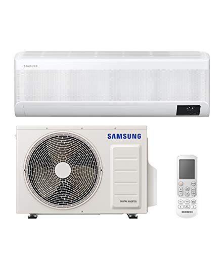 Samsung Clima WindFree Elite Climatizzatore Monosplit, 12000 BTU, SmartThings e Intelligenza Artificiale, WiFi, GAS R32, AR12TXCAAWKNEU+AR12TXCAAWKXEU, [Classe di efficienza energetica A+++/A+++]