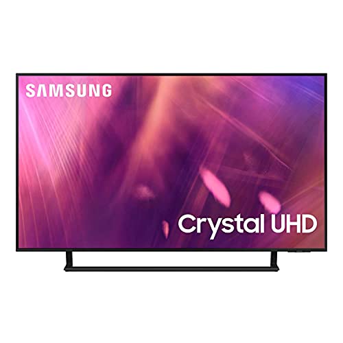 Samsung TV UE43AU9079UXZT, Smart TV 43' Serie AU9000, Modello AU9079, Crystal UHD 4K, Alexa integrato, Nero, 2021, DVB-T2 [Escl. Amazon][Efficienza energetica classe G]