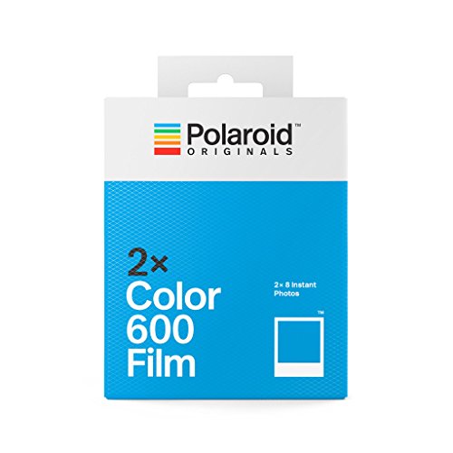 Polaroid Originals 4841 Doppio pacco Pellicola Istantanea a Colori per Fotocamere Polaroid 600 e i-Type, Cornice bianca