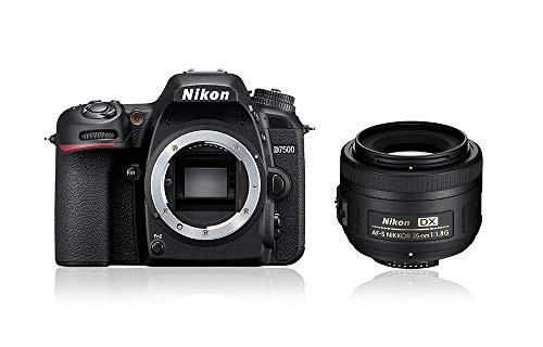 Nikon D7500 + AF-S DX NIKKOR 35mm Kit fotocamere SLR 20,9 MP CMOS 5568 x 3712 Pixel Nero
