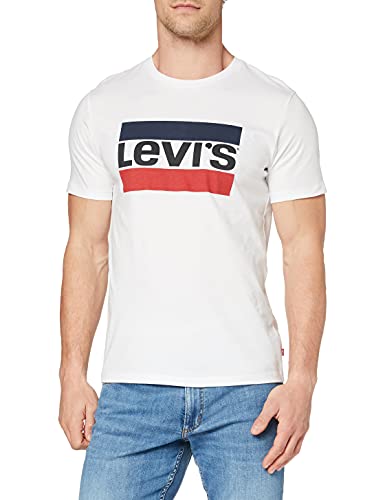 Levi's Graphic Maglietta, Bianco (84 Sportswear Logo White White), M Uomo